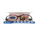 アイセーバーグラス KG-301-6 クリアダークワイン