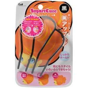 スマートキュート パワフルアップコーム 黒