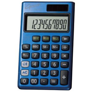 サンジェルマン ジータッチ 携帯サイズ電卓 DX-150TBL グランドブルー