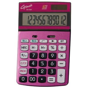 サンジェルマン ジータッチ 卓上電卓 DX-160TPK プラチナピンク