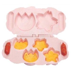電子レンジ専用 お花畑のたまごっちーん ウィンナーカット付