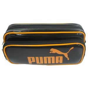 puma（プーマ） エナメルダブルペンケース オレンジ