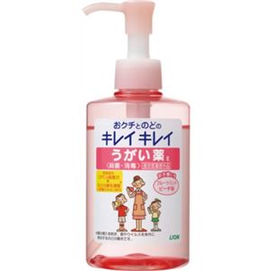キレイキレイ うがい薬 フルーツミントピーチ味 200ml