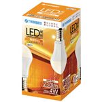 ツインバード LED電球（小形電球タイプ） 電球色相当 E17口金 全光束230lm LDA4L-H-E17-11