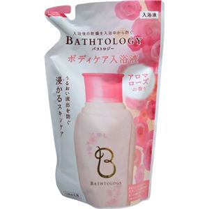 バストロジー ボディケア入浴液 アロマローズの香り つめかえ用 450ml