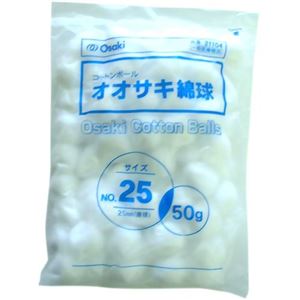 オオサキ綿球 No.25 50g入