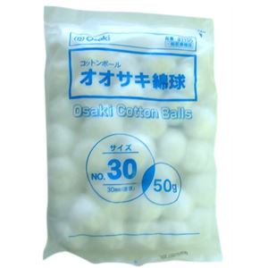 オオサキ綿球 No.30 50g入
