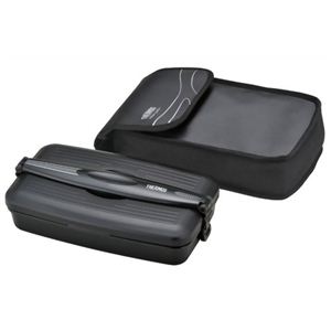 サーモス フレッシュランチボックス 1段式 800ml マットブラック DJB-802 MTBK