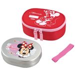 サーモス フレッシュランチボックス ディズニー ミニー 280ml ローズレッド DBR-283DS（RR）