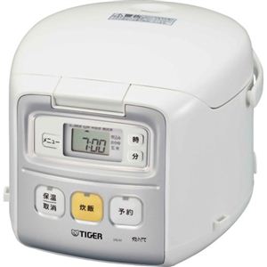 タイガー マイコン炊飯ジャー（3合炊き） 炊きたてミニ JAI-H550WU ホワイト