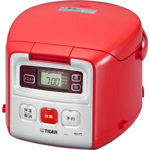 タイガー マイコン炊飯ジャー（3合炊き） 炊きたてミニ JAI-H550RT トマトレッド
