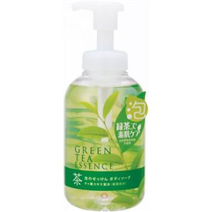 泡のせっけん ボディソープ 茶 600ml