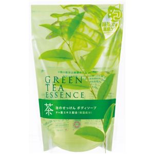 泡のせっけん ボディソープ 茶 詰替 550ml