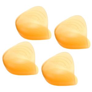 シャルルビアンサン シリコンスチーマー用フィンガーグリップ オレンジパンプキン 4個入り