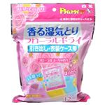 ドライ＆ドライUP 香る湿気とりフローラルドライ 引き出し・衣装ケース用 フローラルブーケの香り 12シート入
