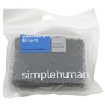 simplehuman ダストボックス交換用消臭フィルター 2枚入 KT1137