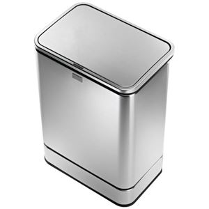 simplehuman ダストボックス レクタンギュラーセンサーカン ステンレス 55L ST2001