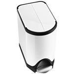 simplehuman ダストボックス バタフライカン ホワイト 20L CW1862