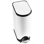 simplehuman ダストボックス バタフライカン ホワイト 30L CW1863