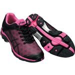 アシックス ウォーキングシューズ BC WALKER（ビーシーウォーカー） SHAPE331（W） TDW331 ブラック×ピンク 23.0cm