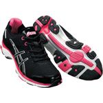 アシックス ウォーキングシューズ BC WALKER（ビーシーウォーカー） SHAPE332（W） TDW332 ブラック×ピンク 24.0cm