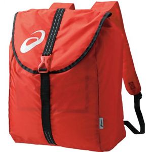 アシックス コンパクトライトバッグパック EBT199 レッド×レッド F