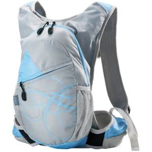 アシックス AY バッグパック EBT206 アッシュグレー×ブルーグリーン F