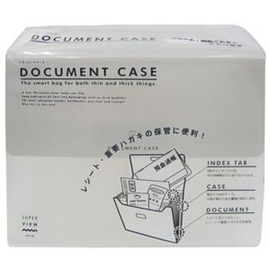 LIHIT LAB ドキュメントケース A6 G-5603-0 ホワイト