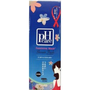 pHCare フェミニンウォッシュ N シャワーフレッシュ 60ml
