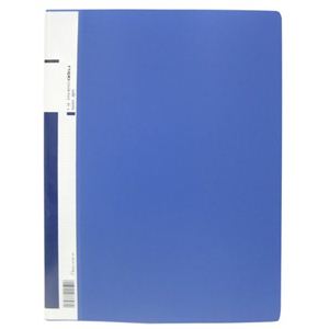 LIHIT LAB クリヤーブック・ルポ・カラーページサイドベンツ B5／B4 N-432 藍