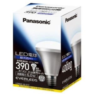 パナソニック LED電球 EVERLEDS（エバーレッズ） 昼光色相当 E17口金 全光束390lm LDR6DWE17