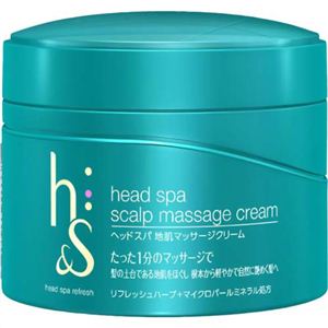 h＆s（エイチアンドエス） ヘッドスパ リフレッシュ 地肌マッサージクリーム 200g