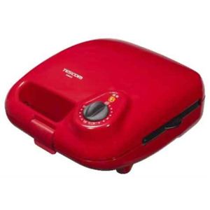 テスコム マルチホットサンドメーカー レッド HSM530-R