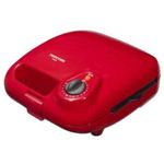 テスコム マルチホットサンドメーカー レッド HSM530-R