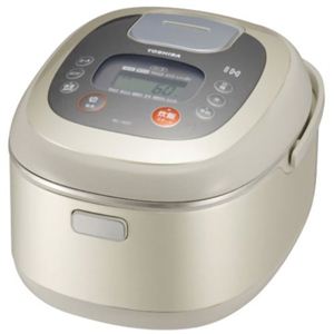 東芝 IH保温釜（5.5合炊き） RC-10ZE（SS） シャンパンシルバー