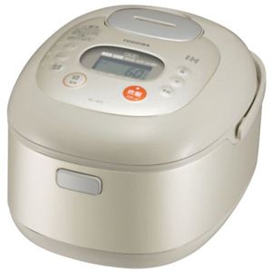 東芝 IH保温釜（5.5合炊き） RC-10FE（SS） シャンパンシルバー