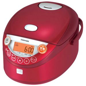 東芝 IH保温釜（3.5合炊き） RC-6XE（R） グランレッド
