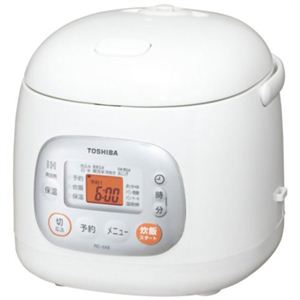 東芝 IH保温釜（3合炊き） RC-5XE（WT） ピュアホワイト