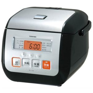 東芝 マイコン保温釜（3合炊き） RC-5SE（K） ブラック