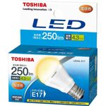 東芝 LED電球 E-CORE（イー・コア） 電球色相当 E17口金 ミニクリプトン形 全光束250lm LDA4L-E17