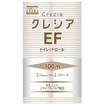 クレシア EFトイレットロール シングル 12ロール 100m