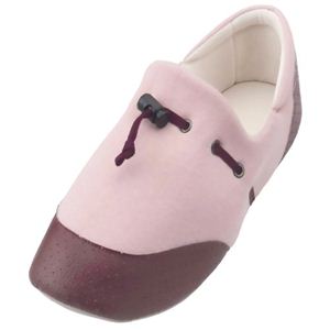 あゆみシューズ 室内履き カバーストッパーII ピンク 2230 左足用 M