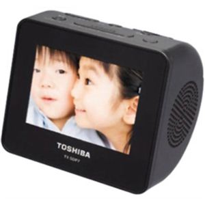 東芝 SD／FMオーディオフォトボックス CUTEBEAT DIGITAL ブラック TY-SDP7（K） - 拡大画像