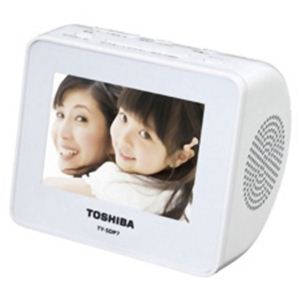 東芝 SD／FMオーディオフォトボックス CUTEBEAT DIGITAL ホワイト TY-SDP7（W） - 拡大画像
