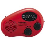 東芝 防水型充電ラジオ CUTEBEAT ファインレッド TY-JR11(R)