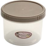 EMBalance（エンバランス） 丸型保存パック ジニアルベージュ 470ml