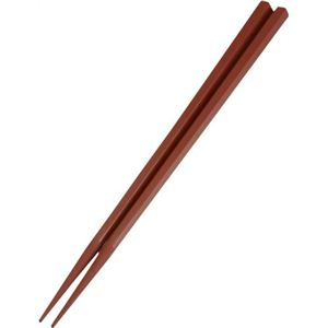 食器洗浄機対応箸 22.5cm 茶 50膳