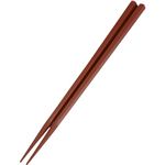 食器洗浄機対応箸 22.5cm 茶 50膳