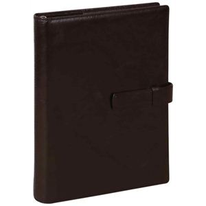 キーワード 牛革製 A5システム手帳 ダークブラウン