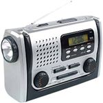 フィールテック LEDライト付多機能ラジオ TF-38